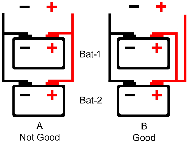 battery parallel connections