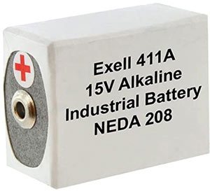 exell 411 neda208 battery
