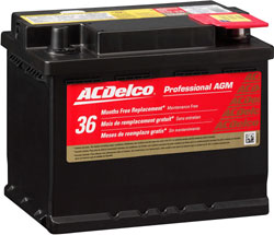 acdelco 47agm w250