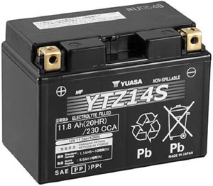 yuasa ytz14s battery