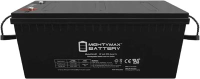 mighty max 4d agm battery 5