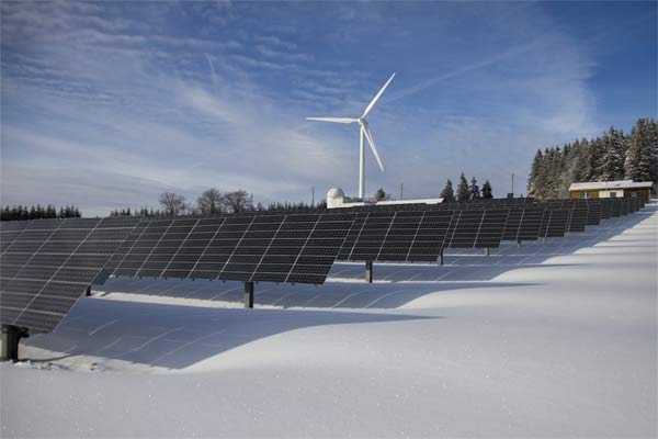 wind turbine solar panels