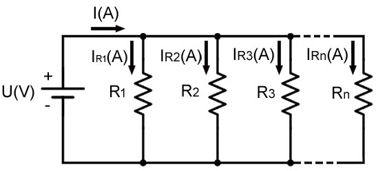 resistors in parallel r n