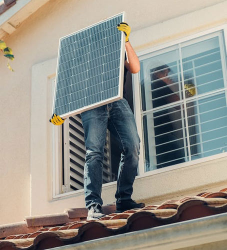 home solar panels