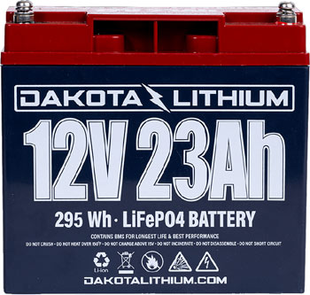 dakota lithium 12v 23ah 2