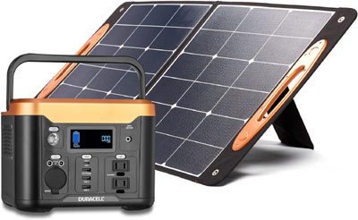 duracell 300w with solar panel