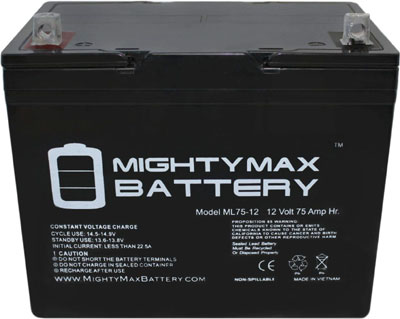 mighty max ml75 12 2