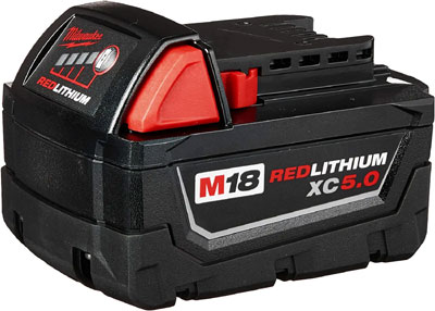 milwaukee m18 redlithium xc50 battery 1