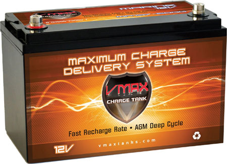 VMAX63 12V 10AH AGM SLA FRESH Battery UPGRADE PowerSonic PS1270 7Ah to VMAX 10Ah 