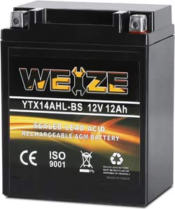 weize ytx14ahl bs battery